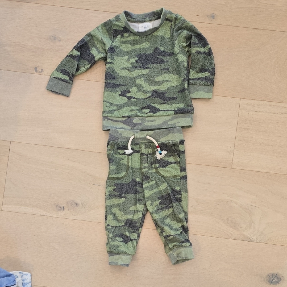 Sol Angeles Camouflage Toddler Set